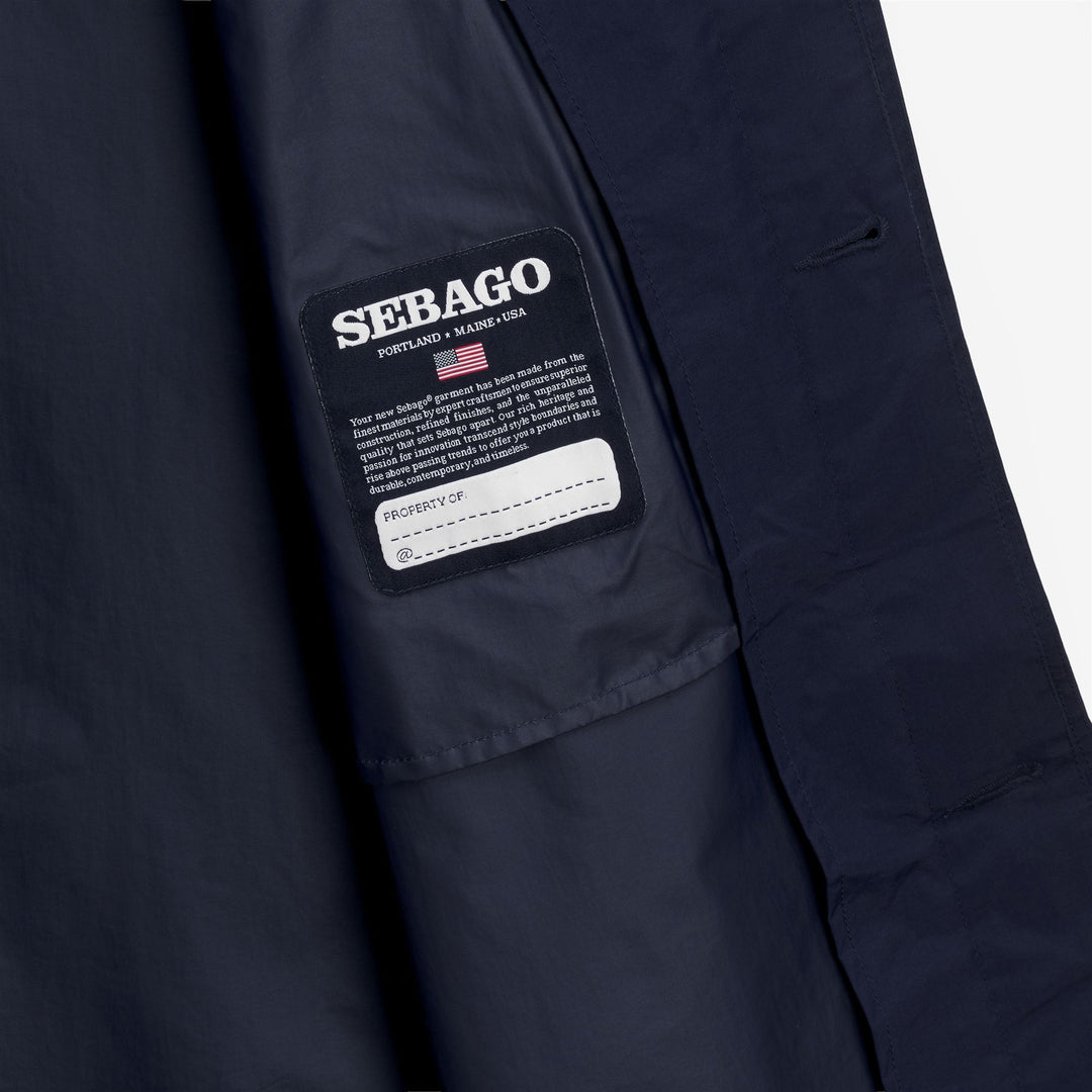 Marine Blue Unisex 3/4 Length Nylon Leisure Jacket main