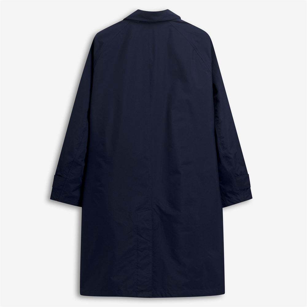 Marineblaue Unisex 3/4-Freizeitjacke aus Nylon 02