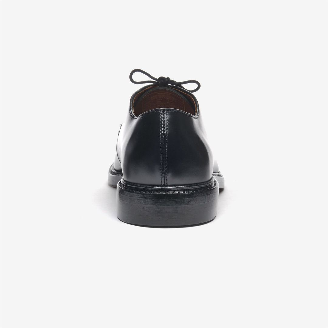 Schwarze Herren Businessschuhe aus Leder mit niedrigem Schaft für formelle Anlässe main