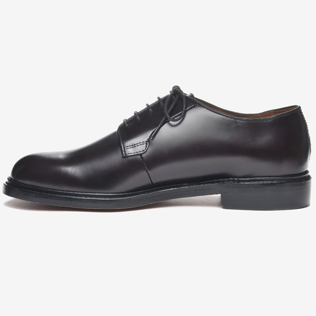 Brown Men's Leather Derby Shoe