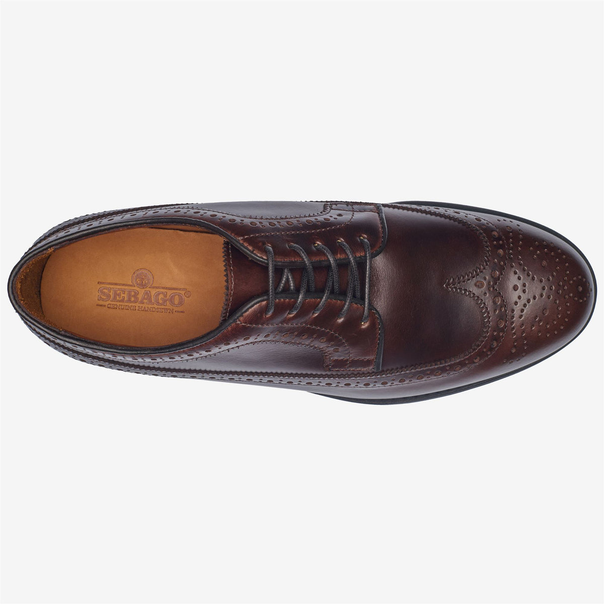 Brown Men's Leather Laced Shoe