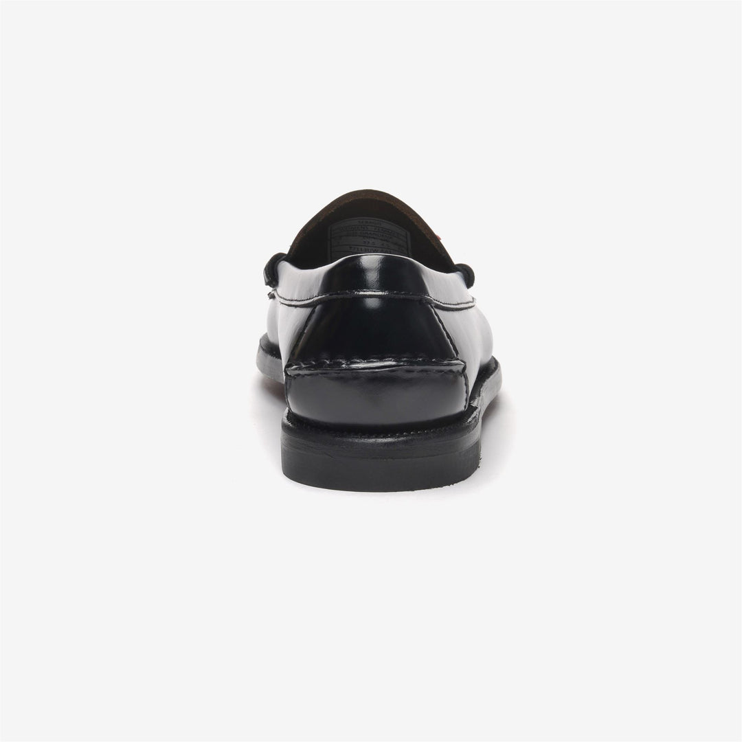 Black Multicolor Women's Leather Moccasin Business Loafers main