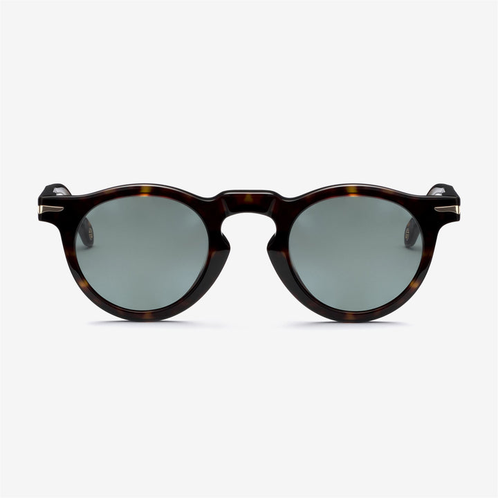 Occhiali da Sole Funzionali Unisex Grigi con Forma Rotonda Classica 3