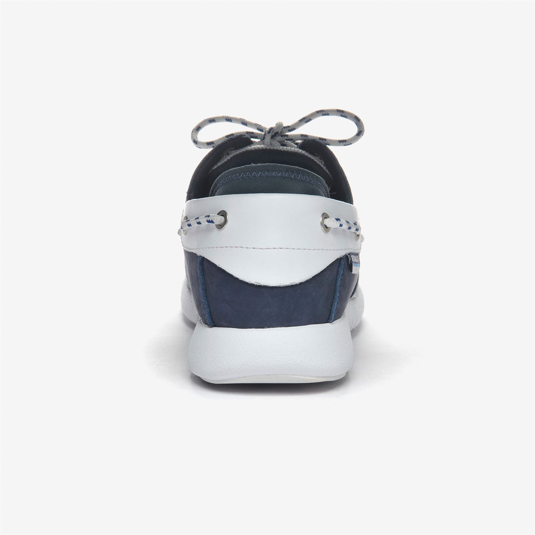 Navy Blue Men's Sailing Moccasin with Slip-Resistant Outsole main