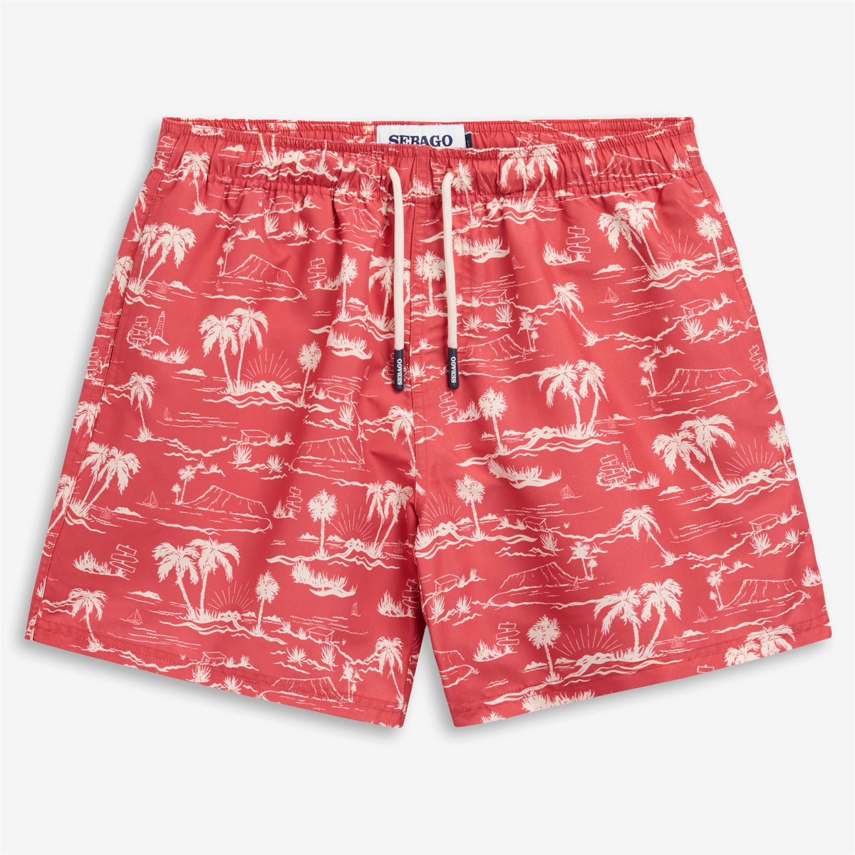 Red Men's Swim Short