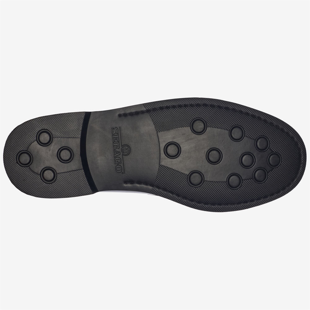 Mocasines de cuero negro para hombres para negocios 02