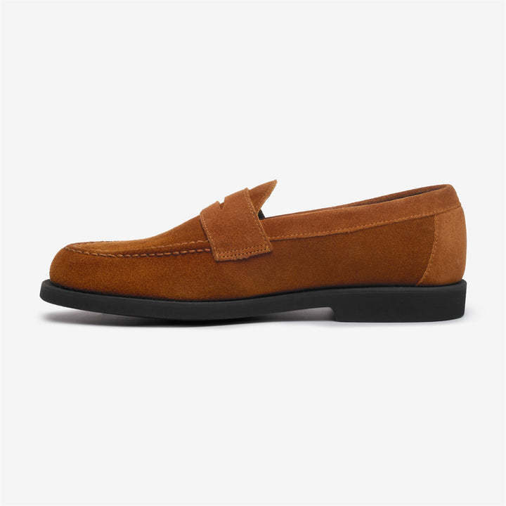 Mocassins d'affaires marron cognac pour homme 3