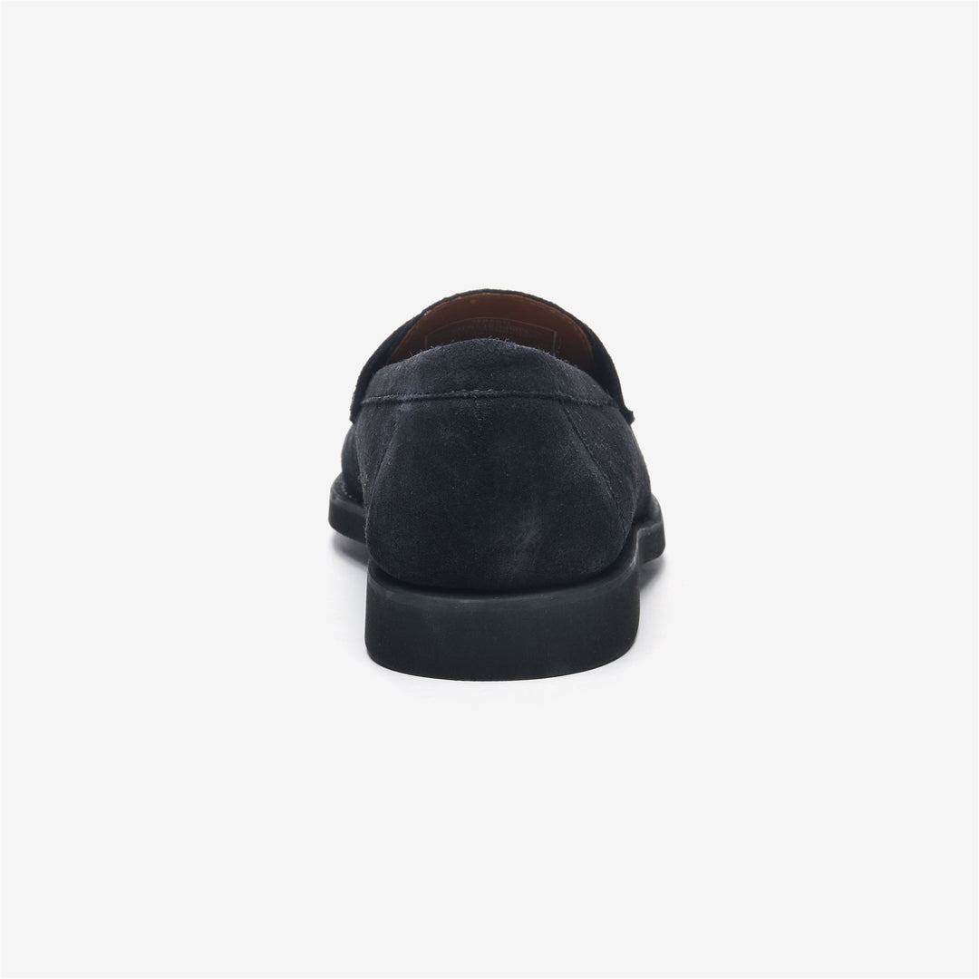 Mocasines de ante azul marino para hombre main