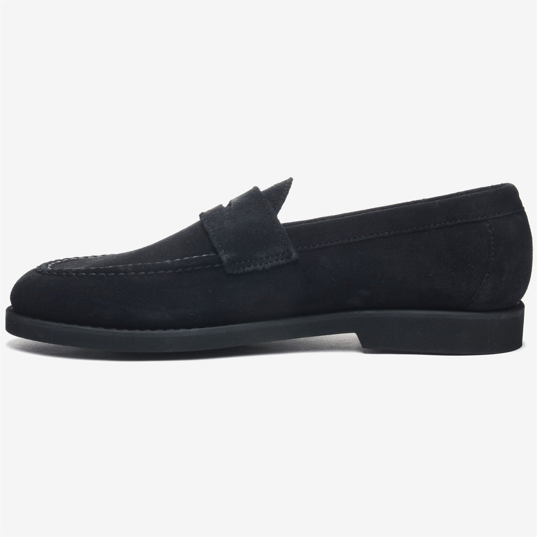 Navy Blue Men's Suede Business Moccasin Footwear main