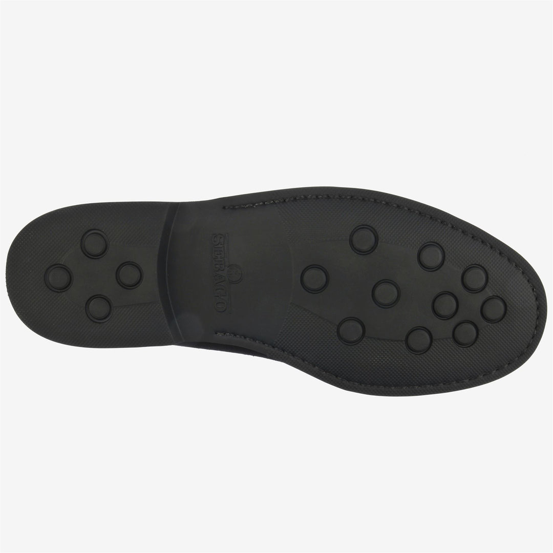 Navy Blue Men's Suede Business Moccasin Footwear main