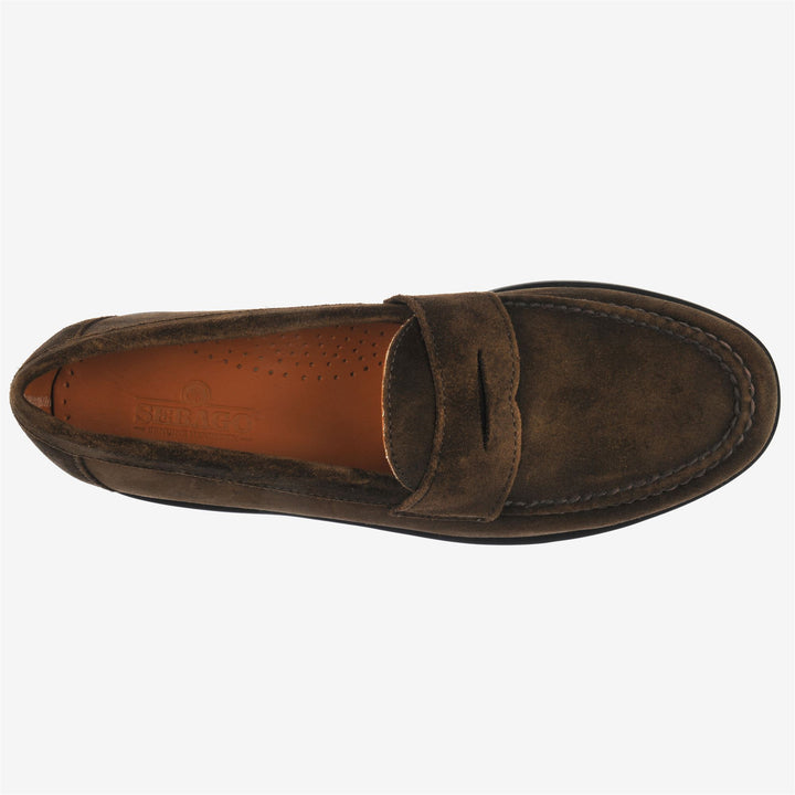 Military Green Men's Leather Moccasin Loafers for Business 4