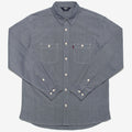 Shirts_MAN_SHEETBEND_Classic_Blue Mood Indigo - Commercial 1