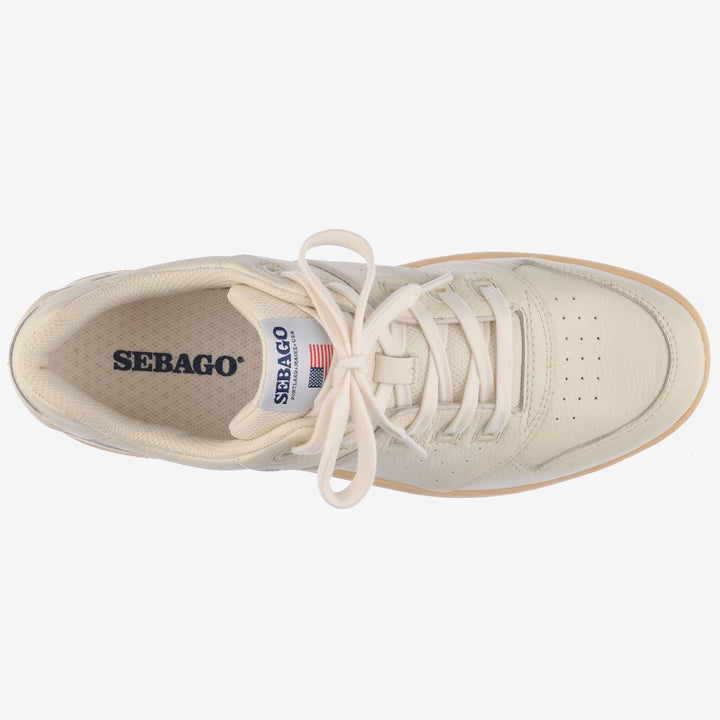 Brown White Unisex Retro Yachting Sneakers with Non-Slip Tread 4