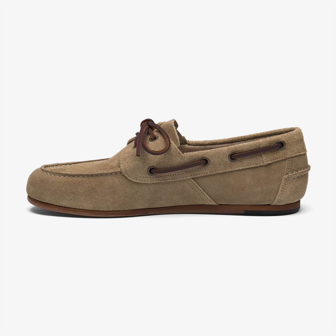 Beige Herren-Mokassin-Bootsschuhe für den Yachtsport main