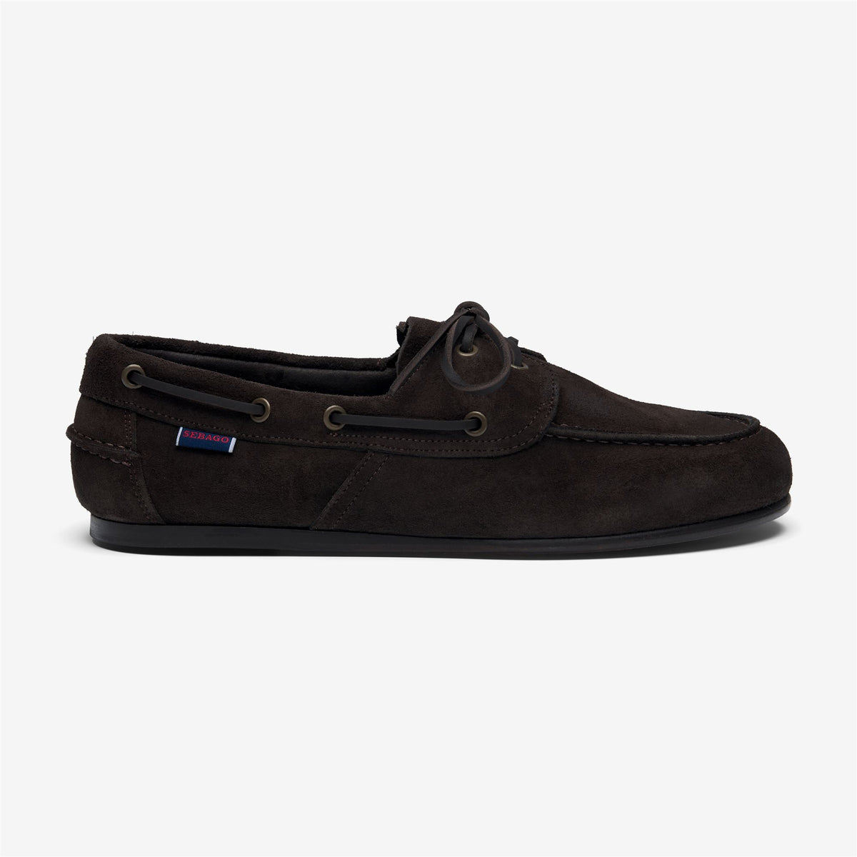 Brauner Herren-Bootsschuh aus Wildleder