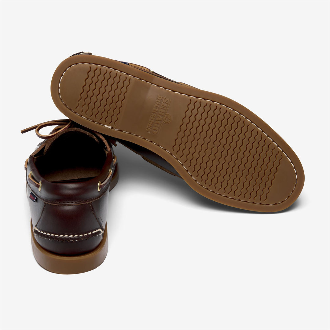 DOCKSIDES MADE IN USA - Docksides - Mocassin - Man - BROWN-GUM main