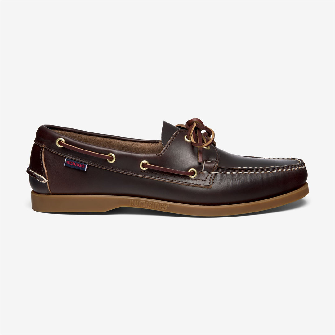 Braune Herren-Bootsschuhe aus leder, ideal für den Yachtsport 01