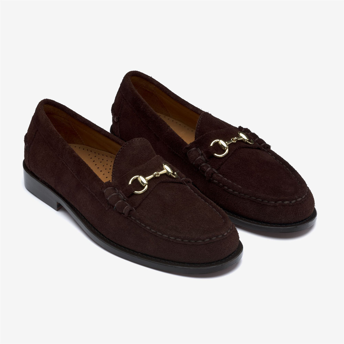 Brown Men's Suede Loafer