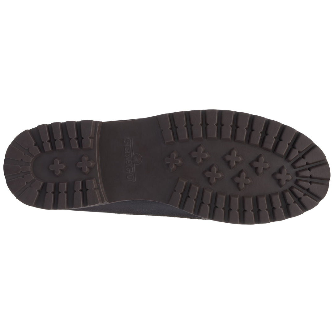 Mocassino da uomo in pelle scamosciata cucita a mano, marrone, per uso esterno main