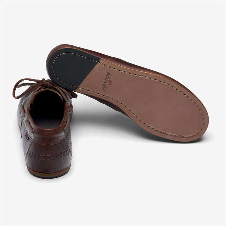 Brown Women's Yachting Moccasin Docksides with Flexible Sole 4