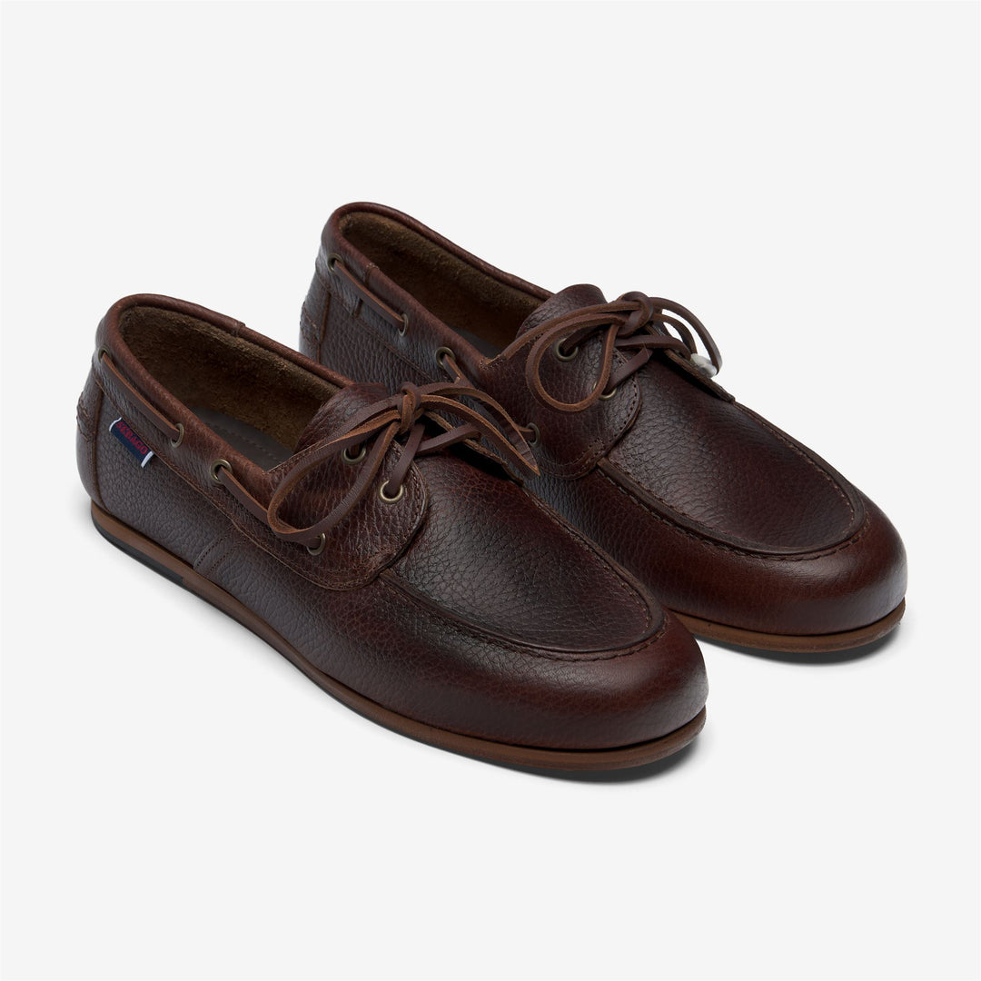 Brown Women's Yachting Moccasin Docksides with Flexible Sole main