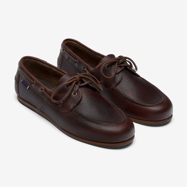 Brown Women's Yachting Moccasin Docksides with Flexible Sole 2