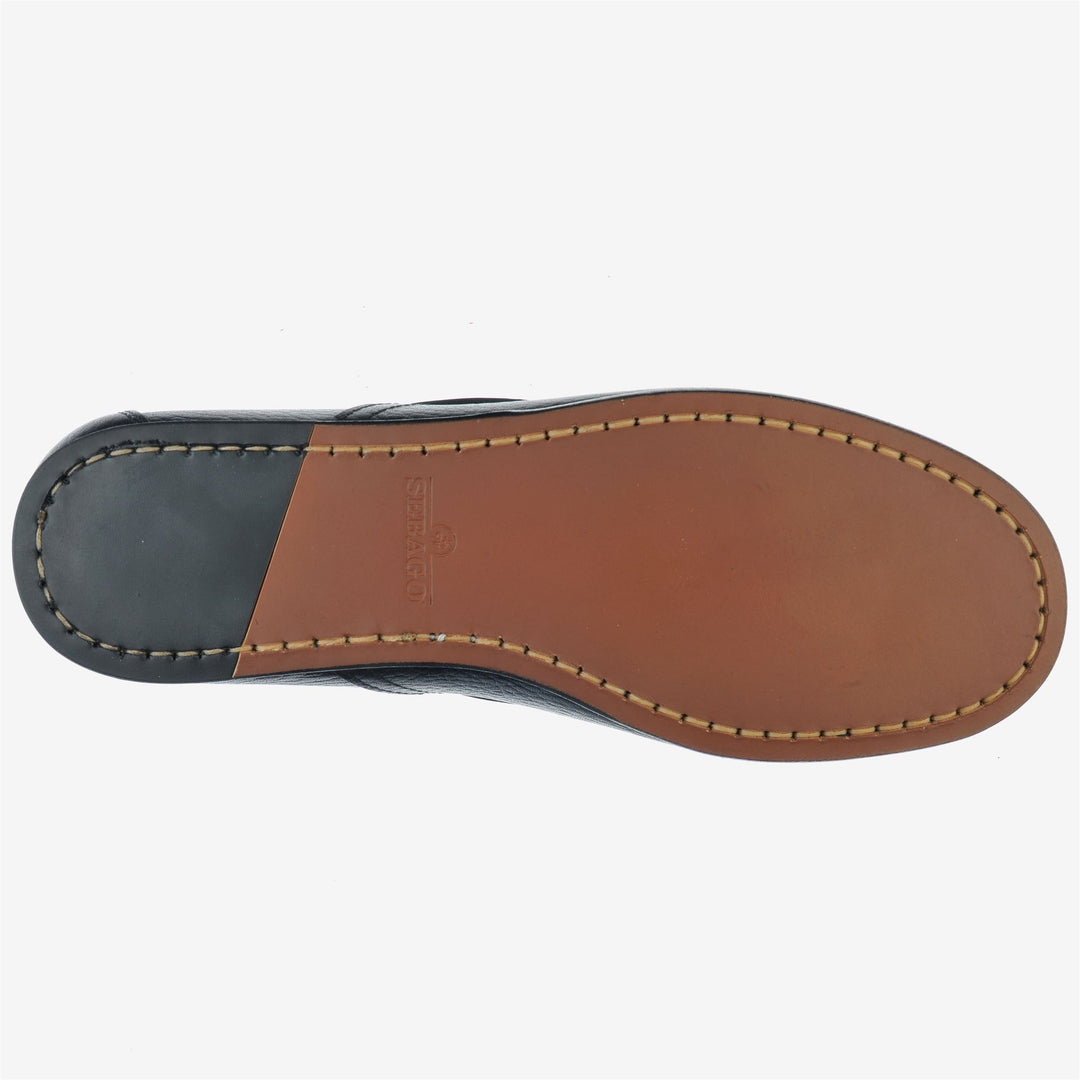 OWEN TUMBLED WOMAN - Docksides - Mocassin - Woman - BLACK main