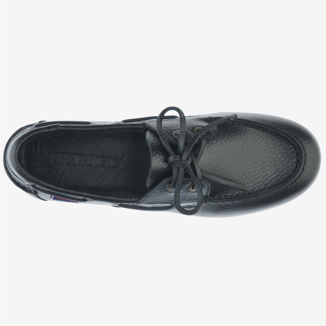 OWEN TUMBLED WOMAN - Docksides - Mocassin - Woman - BLACK main
