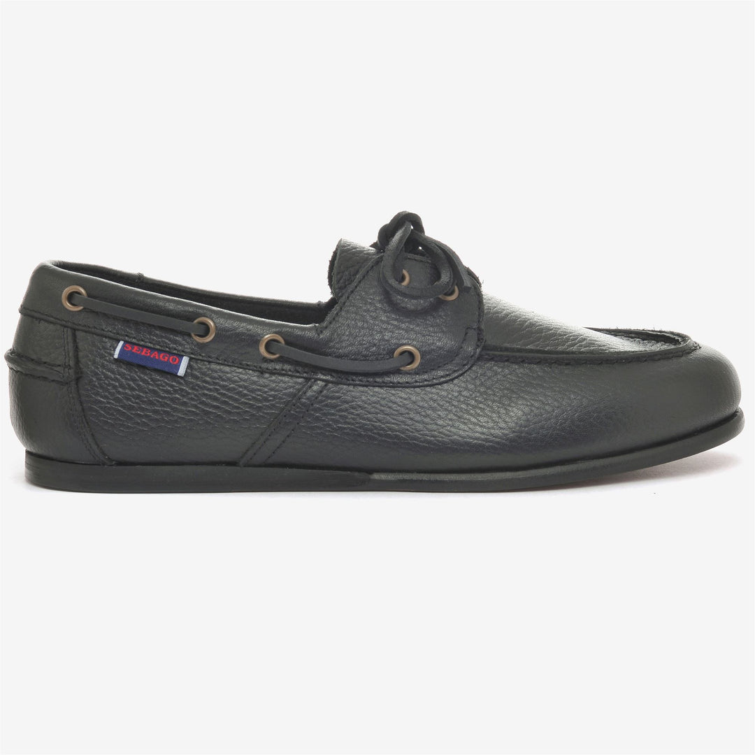 OWEN TUMBLED WOMAN - Docksides - Mocassin - Woman - Black 01