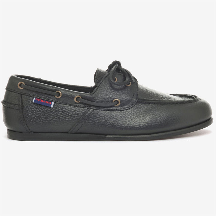 OWEN TUMBLED WOMAN - Docksides - Mocassin - Woman - BLACK 1