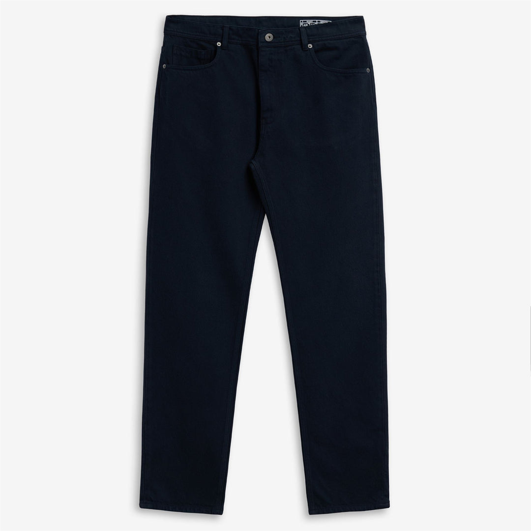 Dunkelblaue Herren-Freizeithose mit 5 Taschen 01