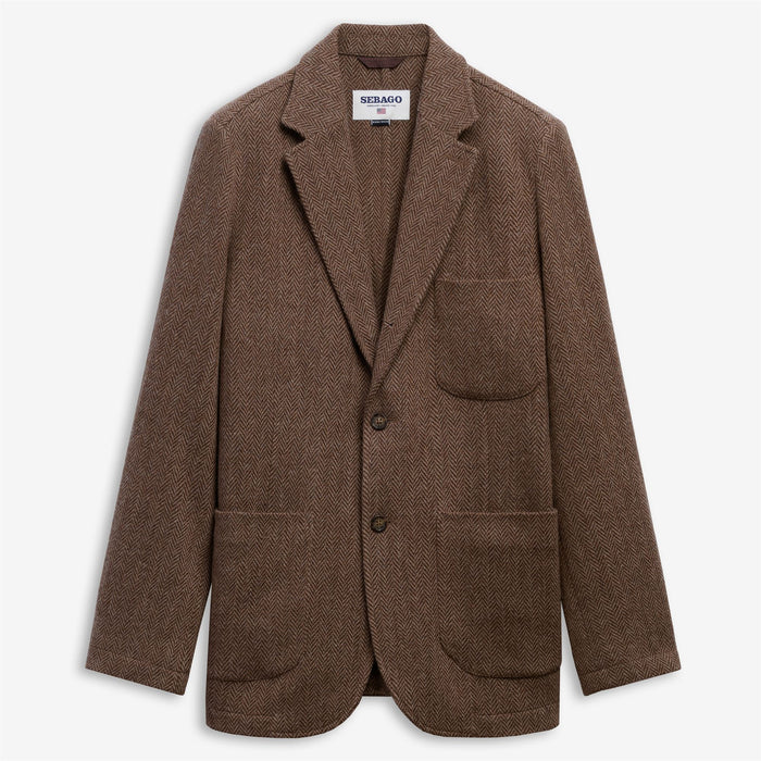 NEDDICK HERRINGBONE - Vestiti - Blazer - Unisex - Beige-Brown