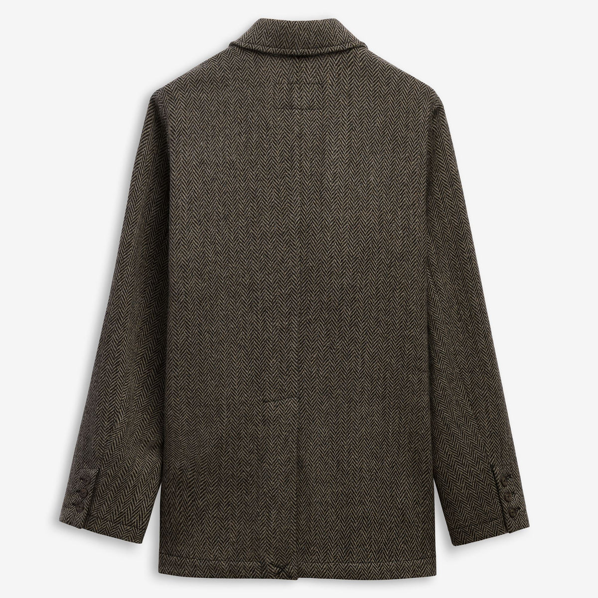 Blazer en laine gris unisexe