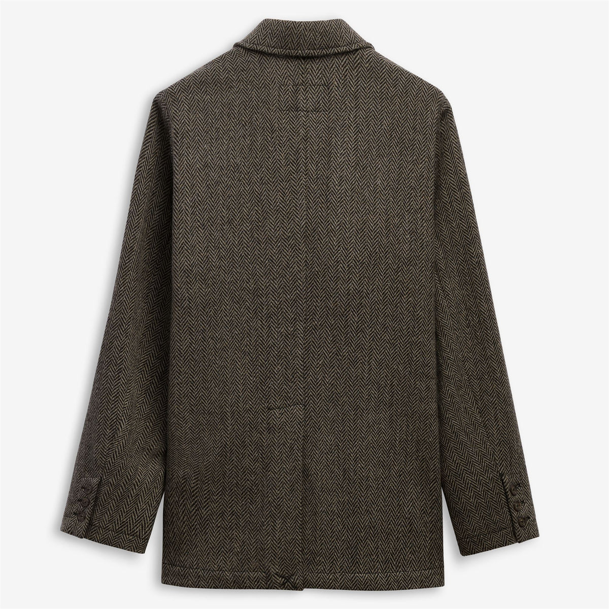 Grey Unisex Wool Blazer