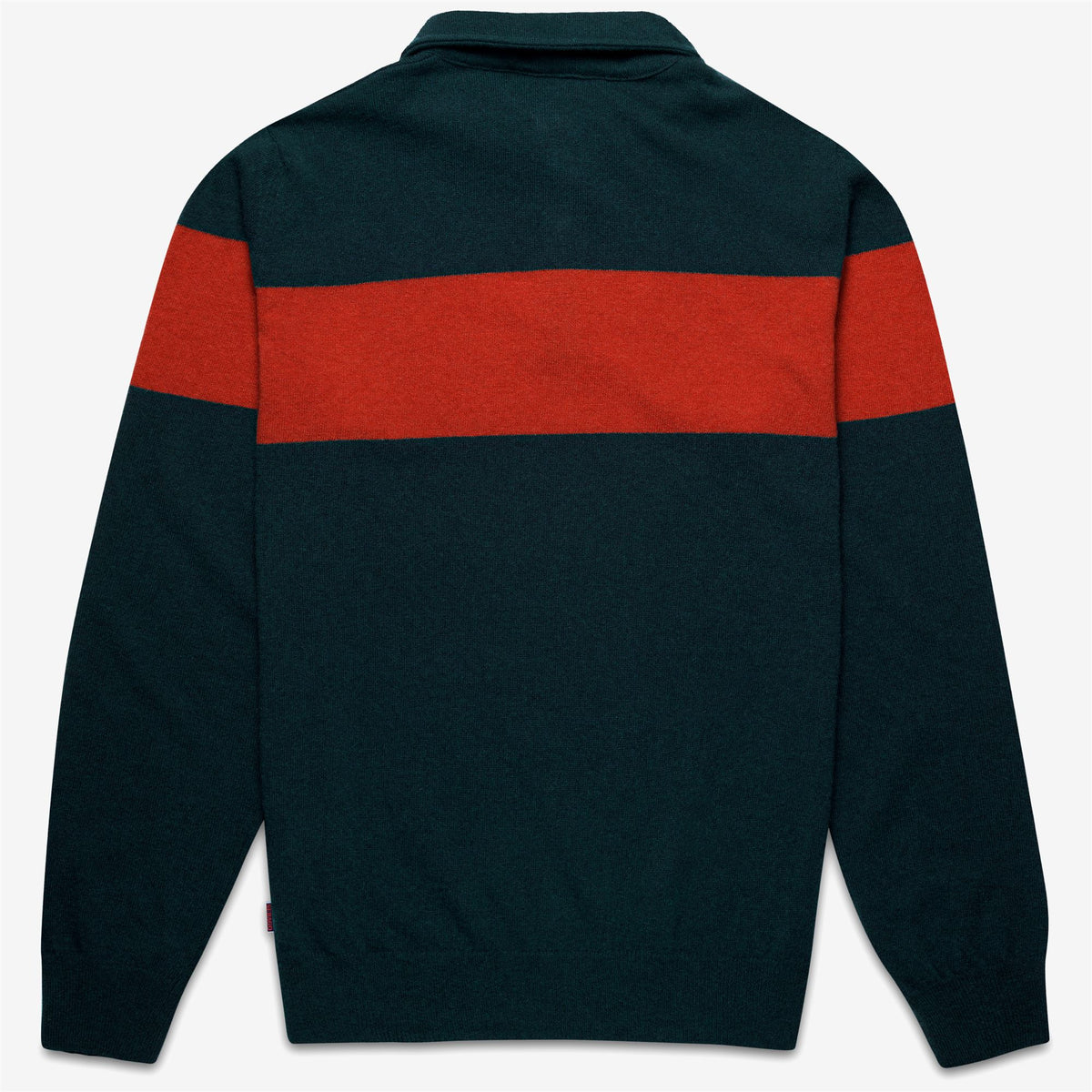 Green Unisex Wool Polo Shirt