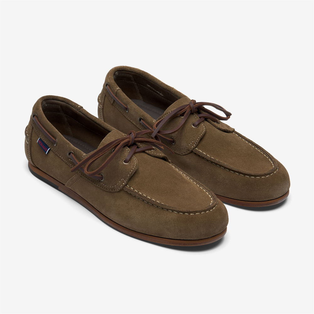 Brown women's Yachting Moccasin Docksides Boat Shoes 02