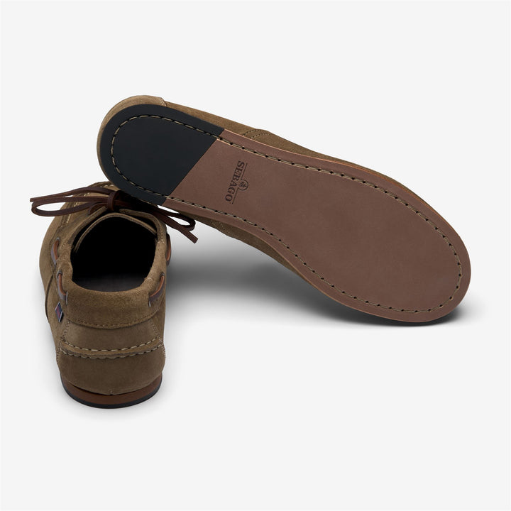 Brown women's Yachting Moccasin Docksides Boat Shoes 4