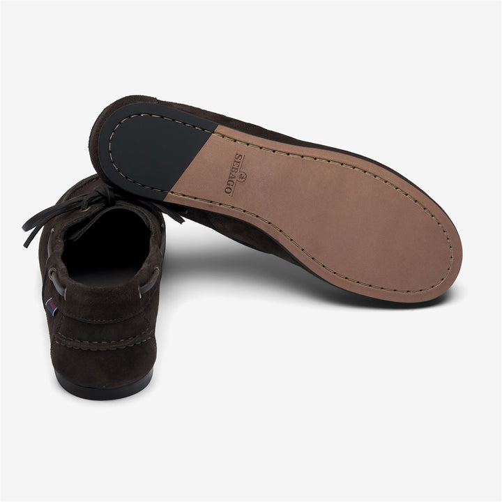 Brown Women's Yachting Moccasin Boat Shoes 4