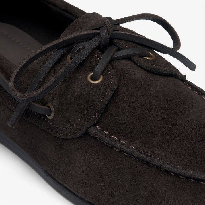 Scarpe da barca mocassino da donna marroni 6