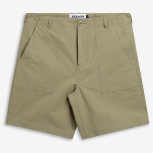 MILTON SHORT - Shorts - Müdigkeit - Mann - Green Fatigue