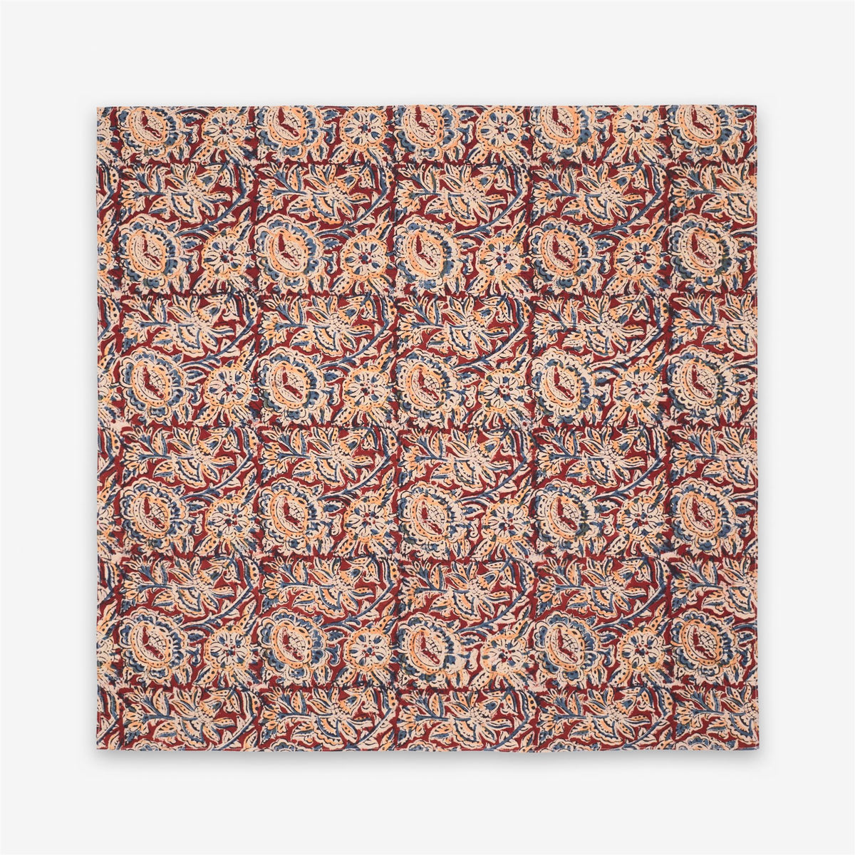 Beige Unisex Cotton Handkerchief
