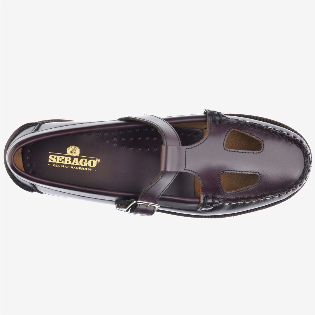 ANGELINA TALE WOMAN - Moc - Moccasin - Woman - BROWN BURGUNDY main