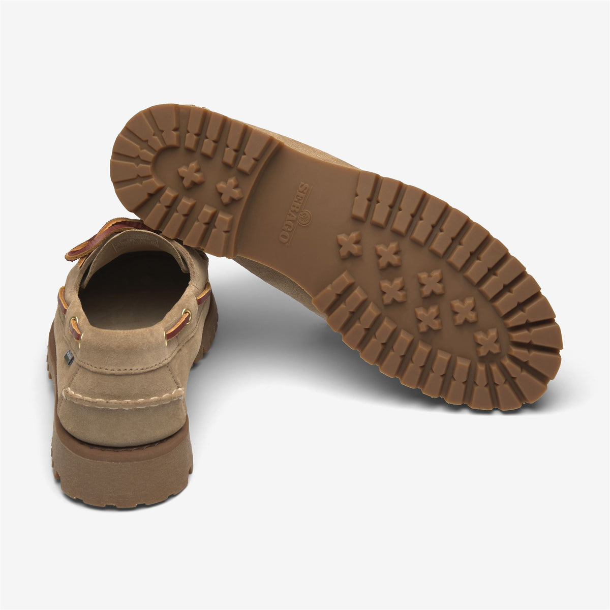 Brown Men's Suede Boat Shoe