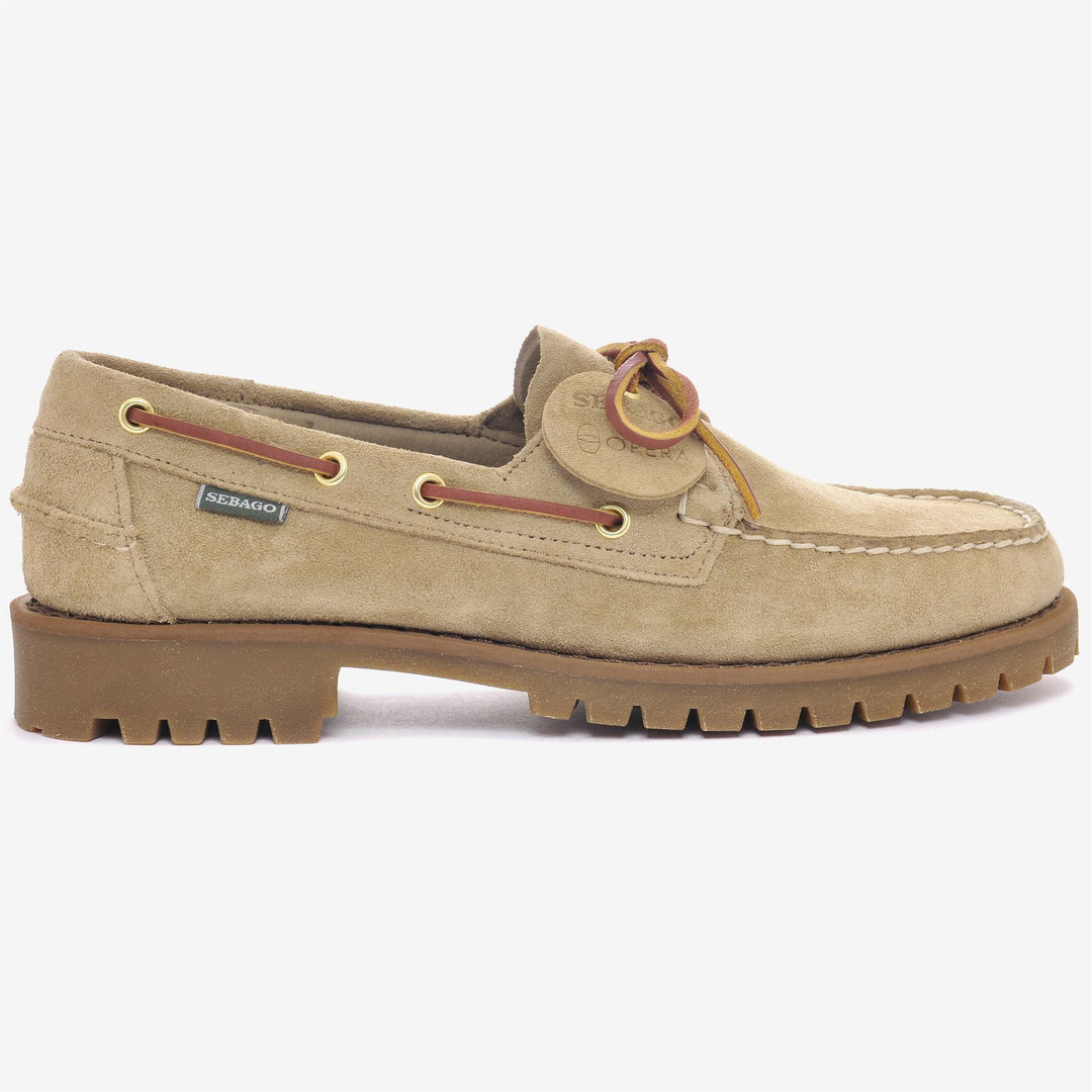 Brown Men's Outdoor Moccasin Docksides with Leather Lining 01