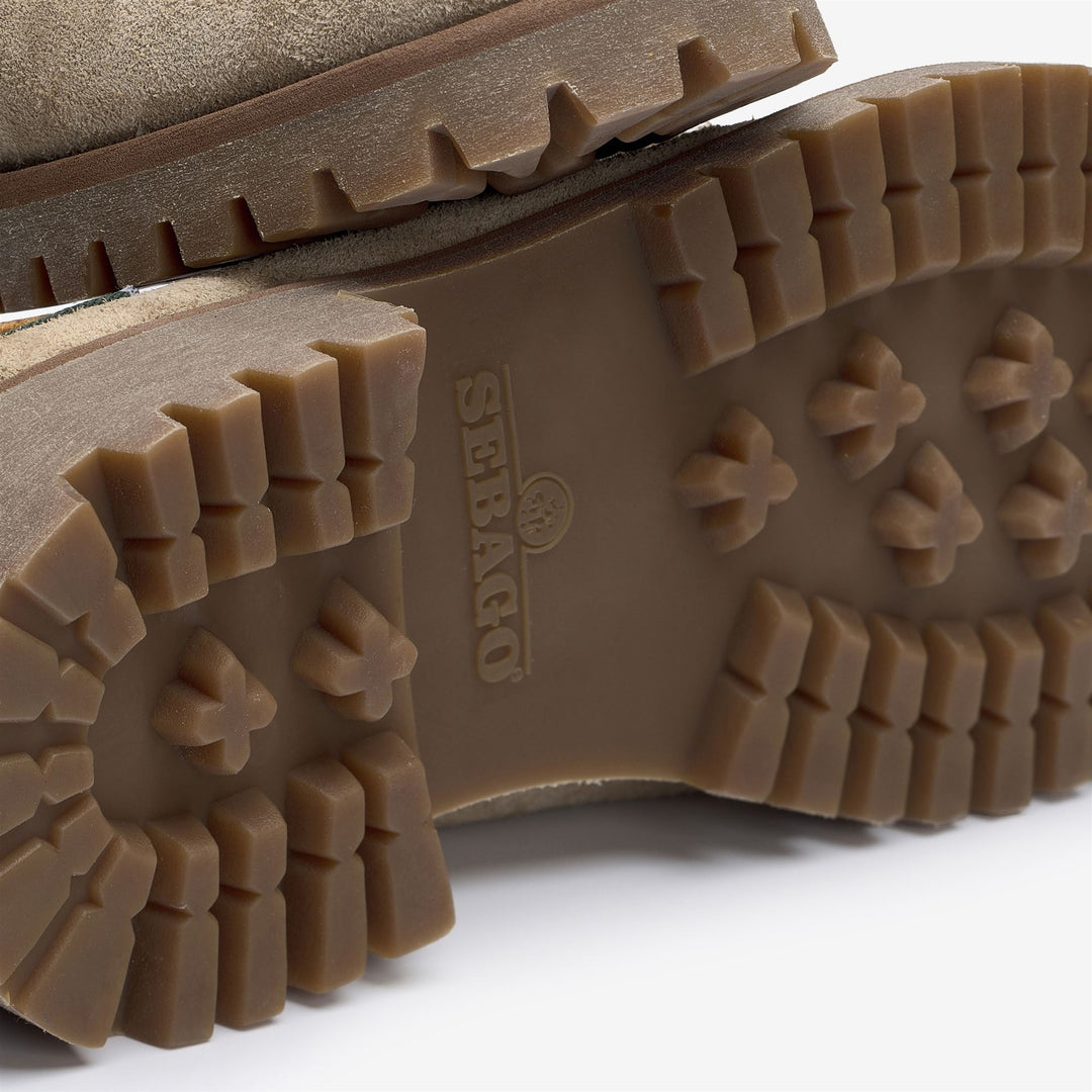 Brown Women's Outdoor Moccasin Docksides with Leather Lining main