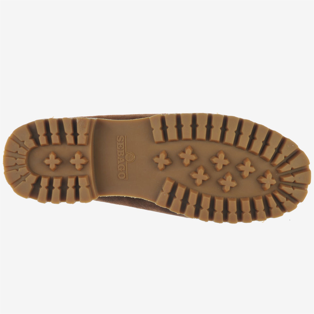 Mocasines rojos para mujer de exterior Docksides con parte superior de cuero. main
