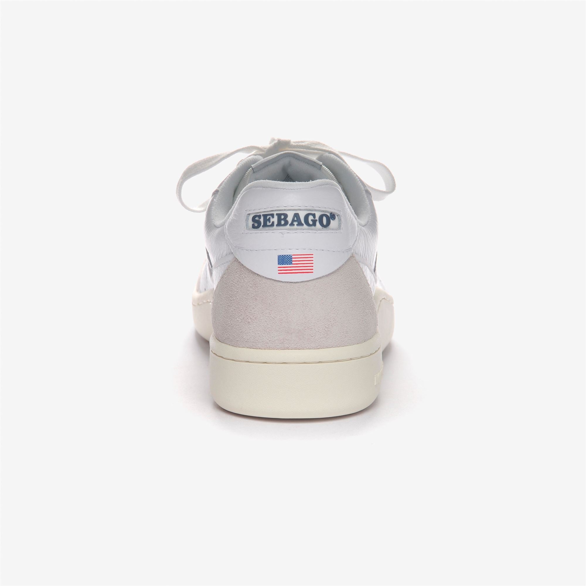 スニーカー SEBAGO Men Sneakers White 77131BW 911 Sneakers Unisex HURRICANE Low Cut WHITE