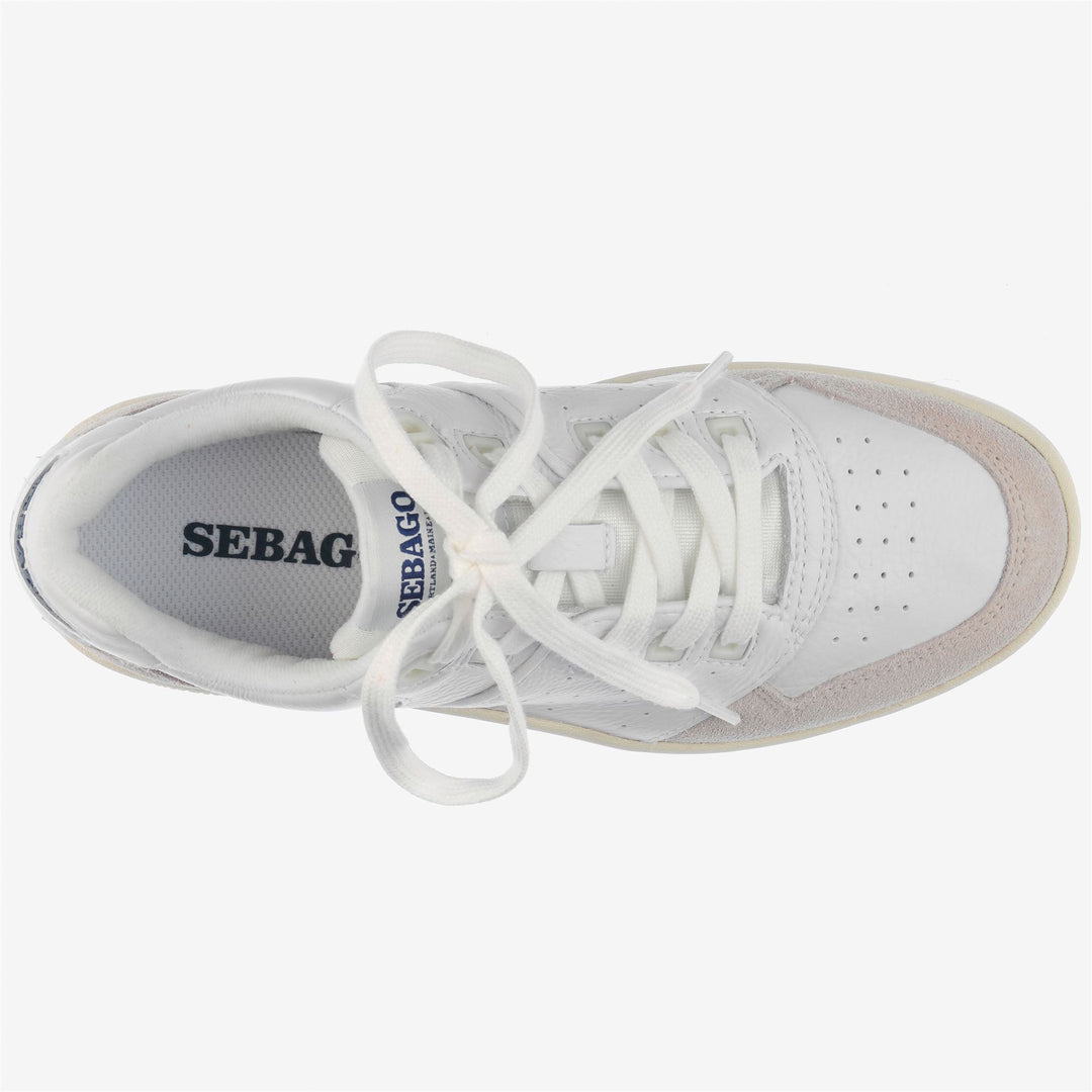 Grey White Unisex Retro Sailing Low Cut Sneakers for Yachting main