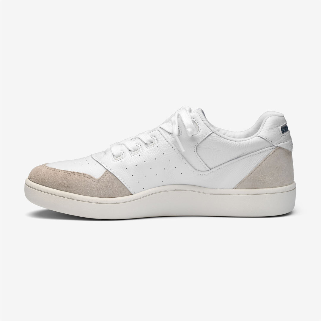 Beige-weiße Unisex Retro Yachting Sneakers mit rutschfestem Profil main