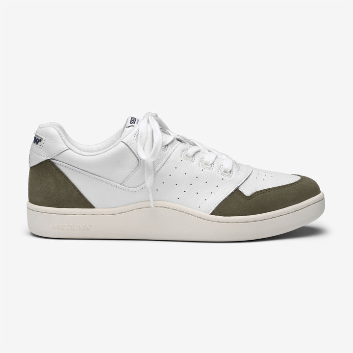 White Green Unisex Retro Yachting Low Cut Sneakers 1